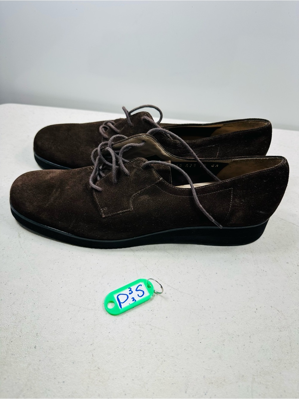Salvatore Ferragamo brown suede oxfords size 10AA